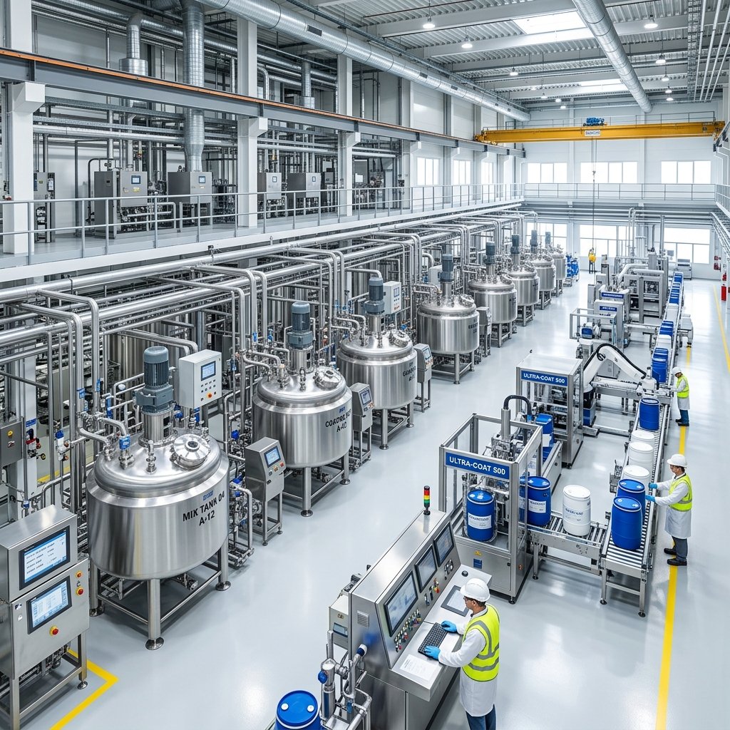 Automated Polymer Processing Plant