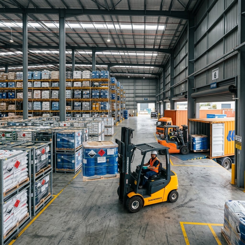Global Shipping & Warehouse Hub